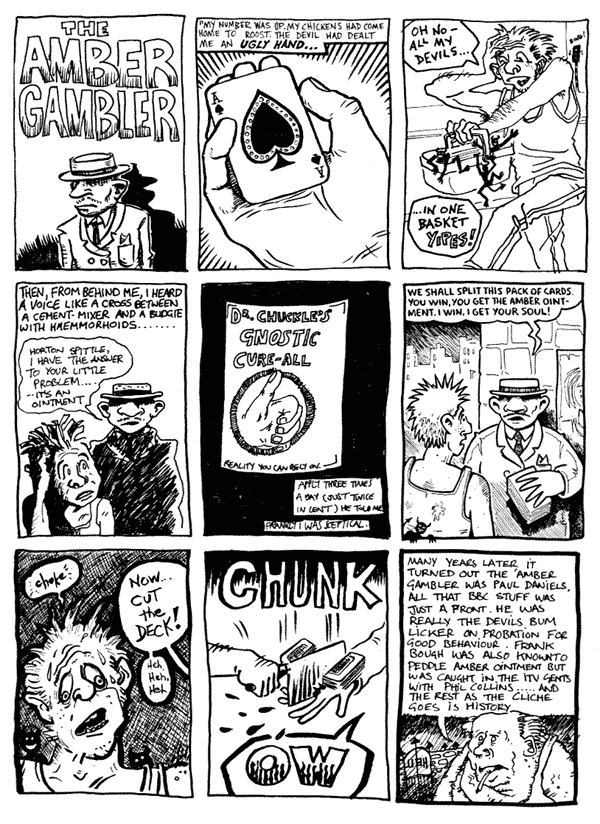 1 mooncat  2 Andy Roberts 3 Steve Whitaker
4 Steve Marchant 5 Adrian Reynolds 6 Bob Lynch
7 Lee Kennedy 8 Andy Roberts 9 Andrew Herbertson
All artwork � individual artists. Not to be reproduced without permission